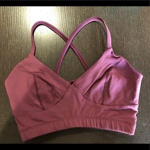 Glyder Purple Sports Bra